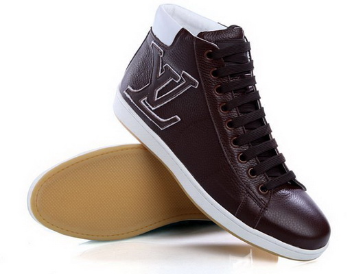 LV High-Top Fashion Men Shoes--093